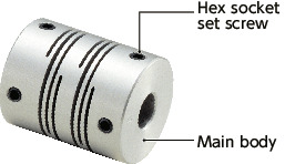 MST/MSTS/MST-C/MSTS-C/MST-K/MSTS-K_CFlexible Couplings - Slit Type