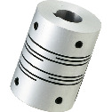 Flexible Couplings - Slit Type - Set Screw + Key Type