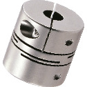 Cleanroom / Vacuum / Heat Resistant Couplings - Slit Type (SUS316L) - Clamping Type