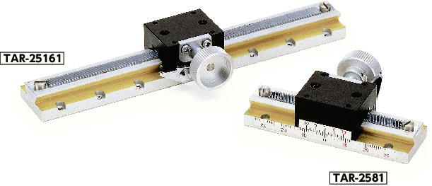 TAR-25Miniature X-axis Rack-and-Pinion Stages