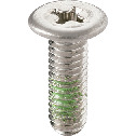 Super Ultra Low Profile Cross Recessed Machine Screws with Nylon Patch