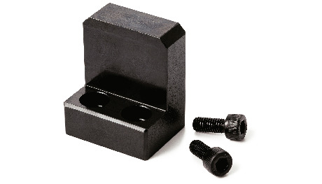 NLSDStoppers for Linear Guides, Base Mounting, Steel
