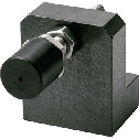 Stoppers for Linear Guides, Base Mounting, Steel, with Stopper Bolt with Urethane Pad