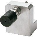 Stoppers for Linear Guides, Base Mounting, Stainless Steel, with Stopper Bolt with Urethane Pad