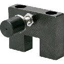 Stoppers for Linear Guides, Base Mounting, Steel, with Stopper Bolt with Urethane Pad
