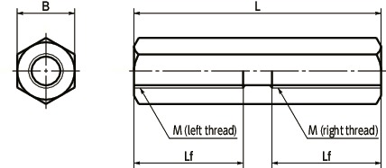 SJNJoint Nut 寸 法 図