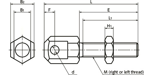 SRCSRoller 체인 볼트 치수도