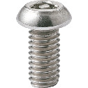 Button Head Cap Screws with Three-Lobe Holes (with Pin)