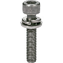 Titanium Hex Socket Head Cap Screws with Captive Washers