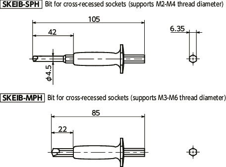 SKEIBD-SETStripped Screw Removal Bits / Impact Screwdriver Sets