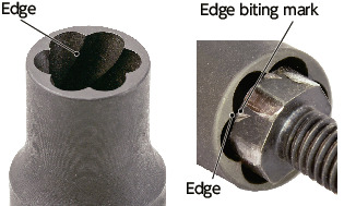 SKEKStripped Hex Head Screws/Bolts Removal Sockets 