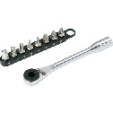 Bit Ratchet Handle Sets for Extremely Limited Access Spaces