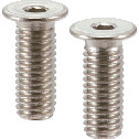 Socket Head Cap Screws with Ultra Low Profile - 316L Stainless Steel - Cleanroom Washed & Packaged
