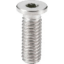 Vented Socket Head Cap Screws with Ultra Low Small Head - Titanium