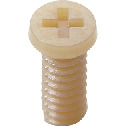 Plastic Cross Recessed Micro Pan Head Machine Screws - PEEK - Type 1