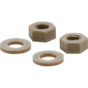 SPE-SHPlastic Screws - Hexalobular Socket Head Cap Screw with Ultra Low Head - PEEK
