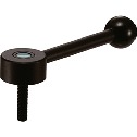 Flat Tension Lever, Male Screw