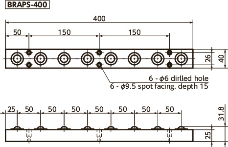 Braps 600 N Ball Roller Units Press Fit Type Nbk The Motion Control Components