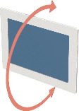 DFSN-AFDisplay Mounting Systems - Single Axis Type - Hex Nut Retention 