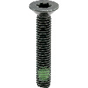 Hexalobular Socket Flat Head Cap Screws with Nylon Patch