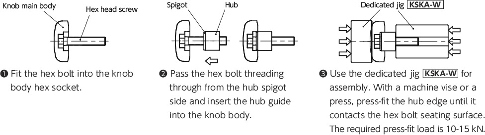 KSKA-WMetal Super Knob Dedicated Jigs