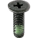 Super Ultra Low Profile Cross Recessed Machine Screws with Nylon Patch