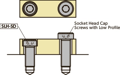 SLH-SDSocket Head Cap Screws with Low Profile & Small Head