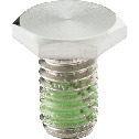 Ultra Low Profile Hex Head Screws with Nylon Patch