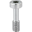 Socket Head Cap Captive Screws with Low Profile - 316L Stainless Steel