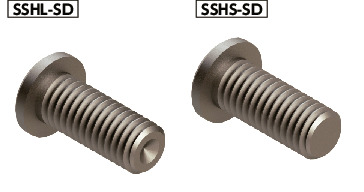 SSHL-SDSocket Head Cap Screws with Ultra Low Profile & Small Head - 316L Stainless Steel