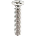 Cross Recessed Micro Flat Head Machine Screws - Type 0-3