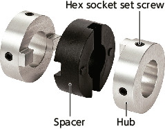 MOC/MOC-C_CFlexible Couplings - Oldham Type