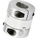 Flexible Coupling - Oldham - type - Clamping + Key type