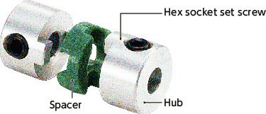 MOL/MOL-C/MOS/MOS-C_CFlexible Couplings - Oldham Type