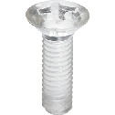 Plastic Cross Recessed Oval Head Machine Screws - PC