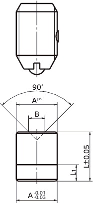 BBBall Knopf 寸 法 図