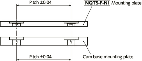 NQTS-F-NIQuick Release Fasteners – Knob Type – Free Slide