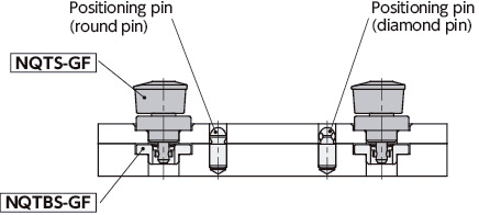 NQTS-GFQuick Release Fasteners - Knob Type - Standard