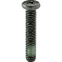 Cross Recessed Micro Pan Head Machine Screws with Nylon Patch - Type 0-3