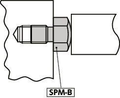 SPM-BRounded Head Stopper Bolts - Steel