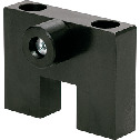 Stoppers for Linear Guides, Base Mounting, Steel, with Urethane