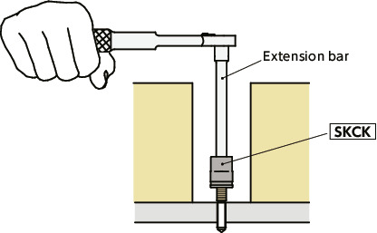 SKCKHexagon Sockets (with Screw Holding Function) 
