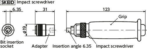 SKEIBD-SETStripped Screw Removal Bits / Impact Screwdriver Sets