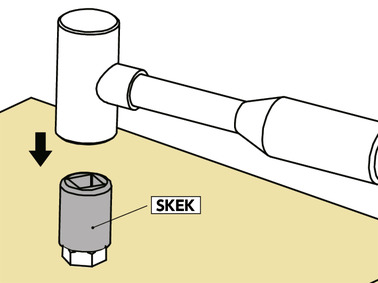 SKEK-SETSechskantschrauben/-schrauben zum Entfernen von Steckschlüsselsätzen