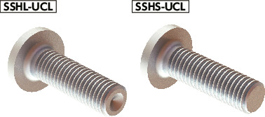 SSHS-UCLHex Socket Head Cap Screws with Special Low Profile (SUSXM7 / Cleanroom Washing/Cleanroom Packing)