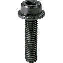 Flanged Socket Head Cap Screws - Low Temperature Black Chrome Treatment