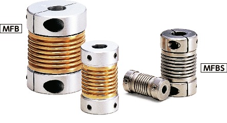 エフモック カップリングなど MFBS-25C-10-10｜フレキシブルカップリング-ベローズタイプ A 25