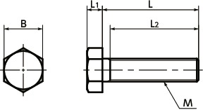 SPE-M4-8-H|樹脂ねじ(PEEK / 六角ボルト) M(並目)ねじの呼び SPE-M4-8-H|樹脂ねじ(PEEK / 六角ボルト) M(並目)ねじの呼び