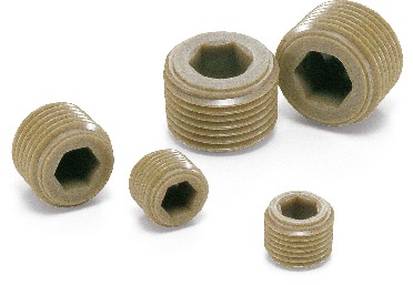 SPE-R｜樹脂ねじ（PEEK / 六角穴付きテーパスクリュープラグ）｜NBK