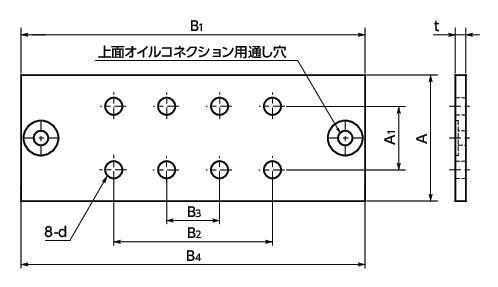 PLBH_リニアクランパ・ズィー用アダプタプレート|NBK【鍋屋バイテック